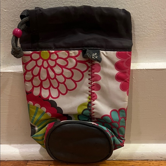Thirty-One Floral Patterned Drawstring Pouch - Picture 2 of 3